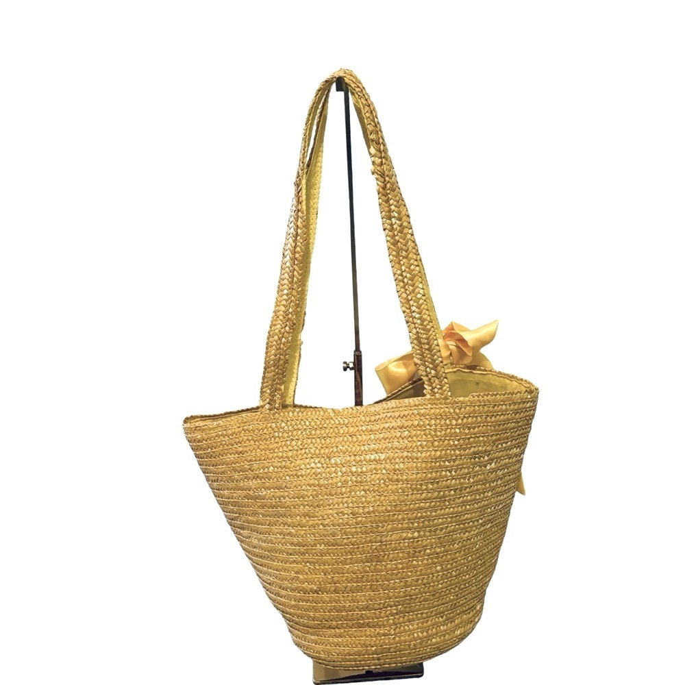 Aragon de Givenchy straw tote & cosmetic pouch - Picture 3 of 9